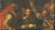 Paul Delaroche Charles I Insulted by Cromwell s Soldiers France oil painting artist